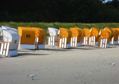 Morgens am Strand von Zingst