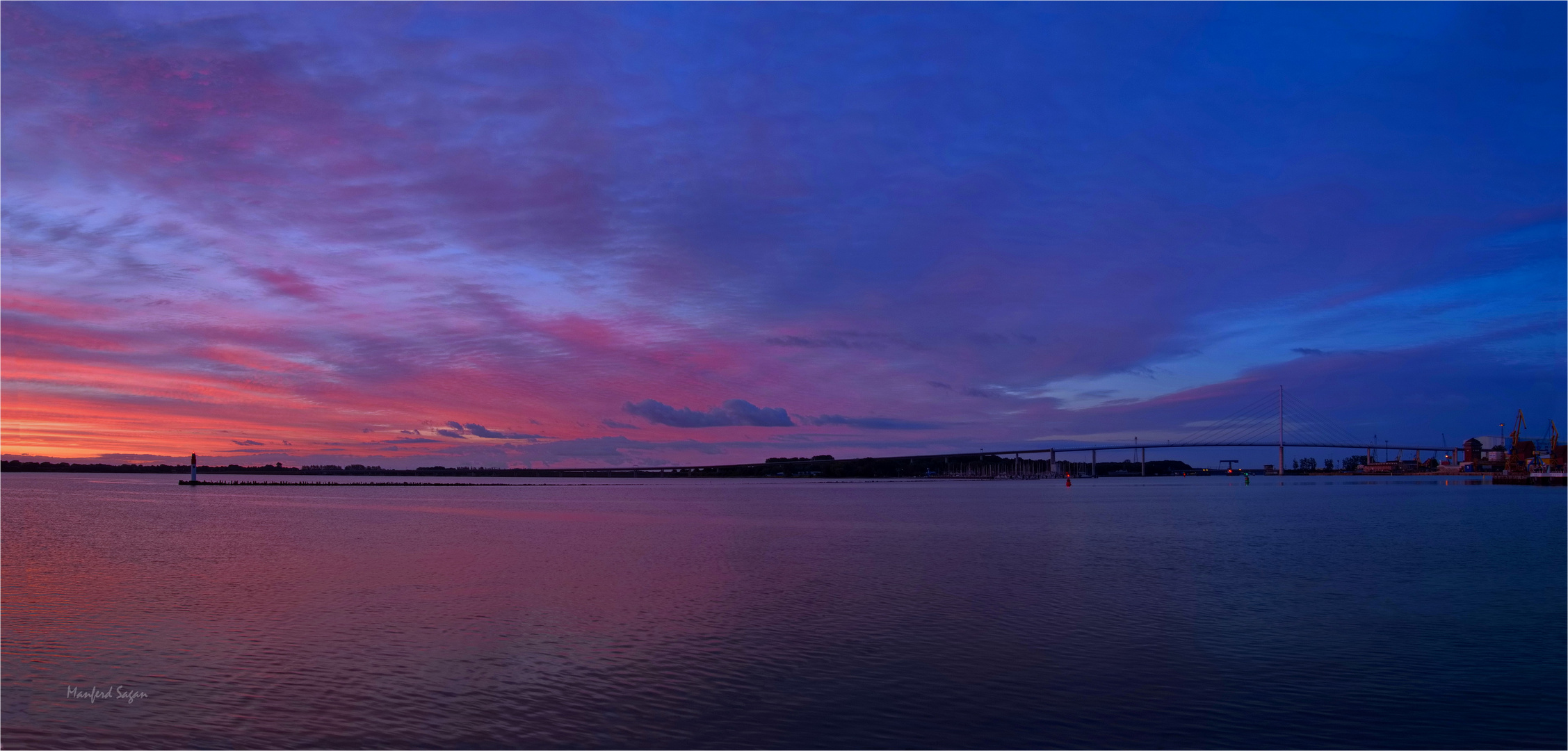 Morgens am Strelasund