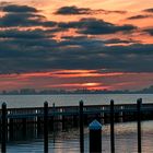 Morgens am Strelasund - warten auf die Sonne - vergeblich...