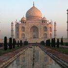 Morgens am Taj