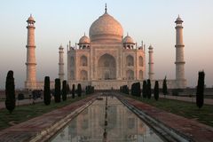 Morgens am Taj