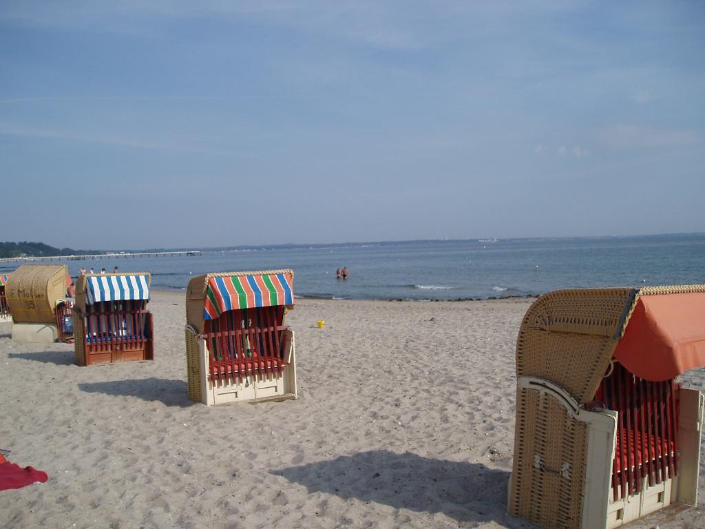 Morgens am Timmendorfer Strand