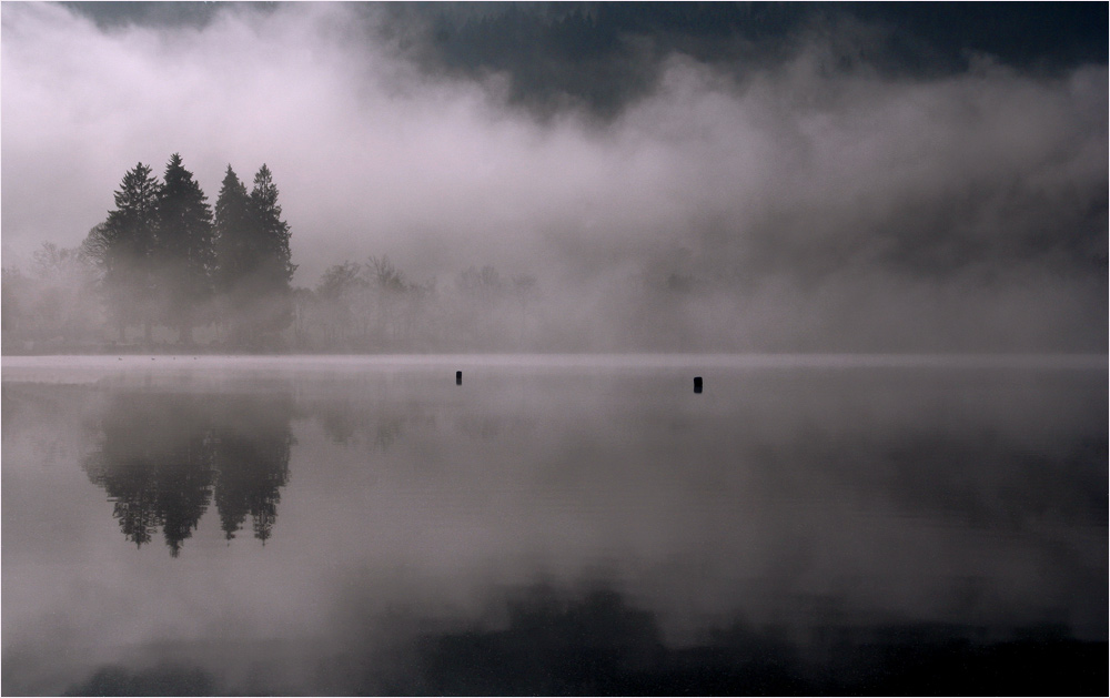 Morgens am Titisee