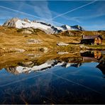 Morgens am unbekannten Bergsee