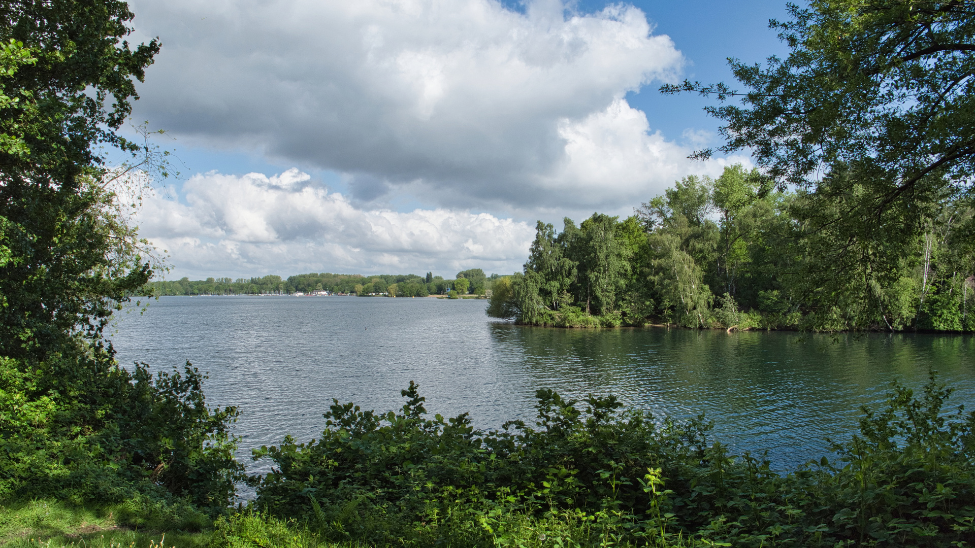 Morgens am Unterbacher See