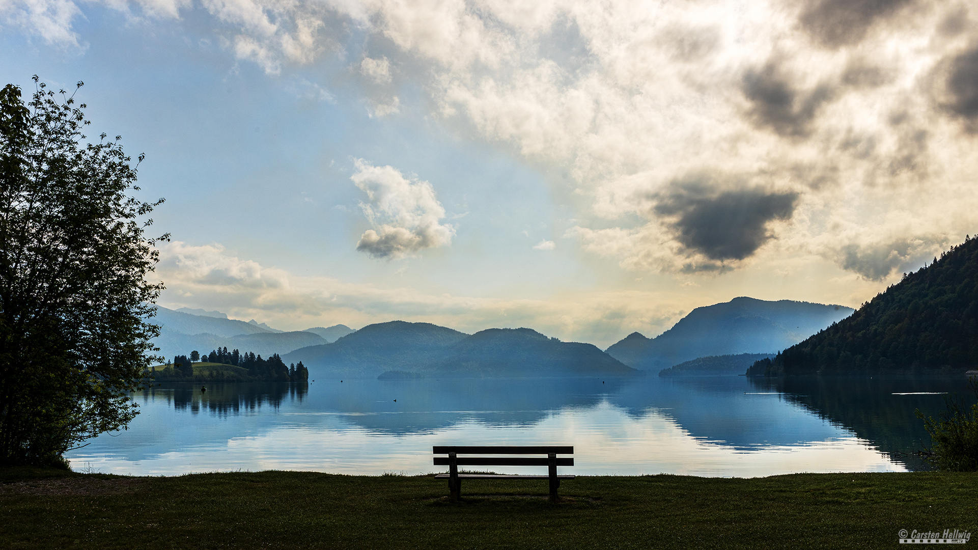 Morgens am Walchensee