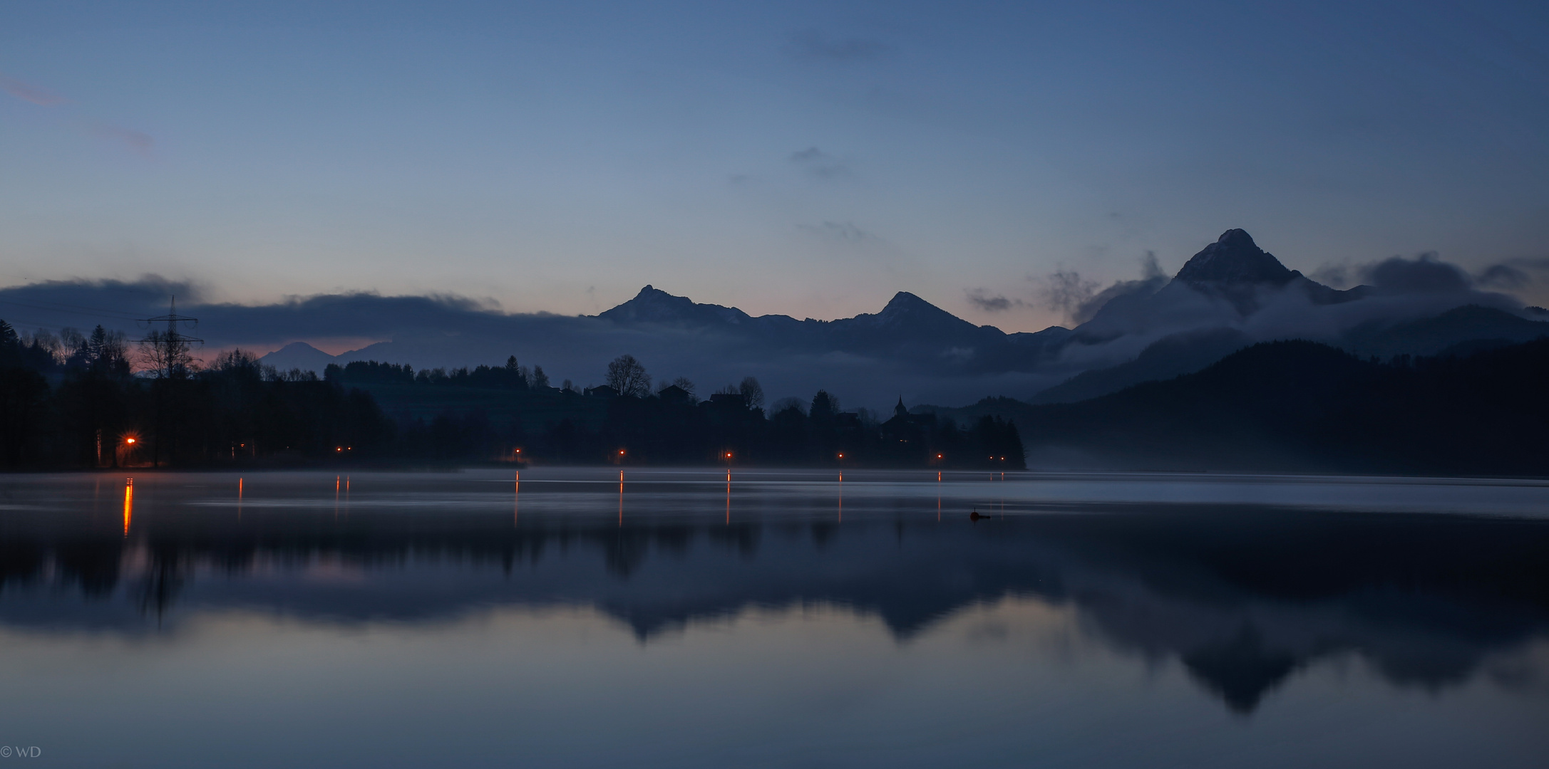 Morgens am Weißensee 