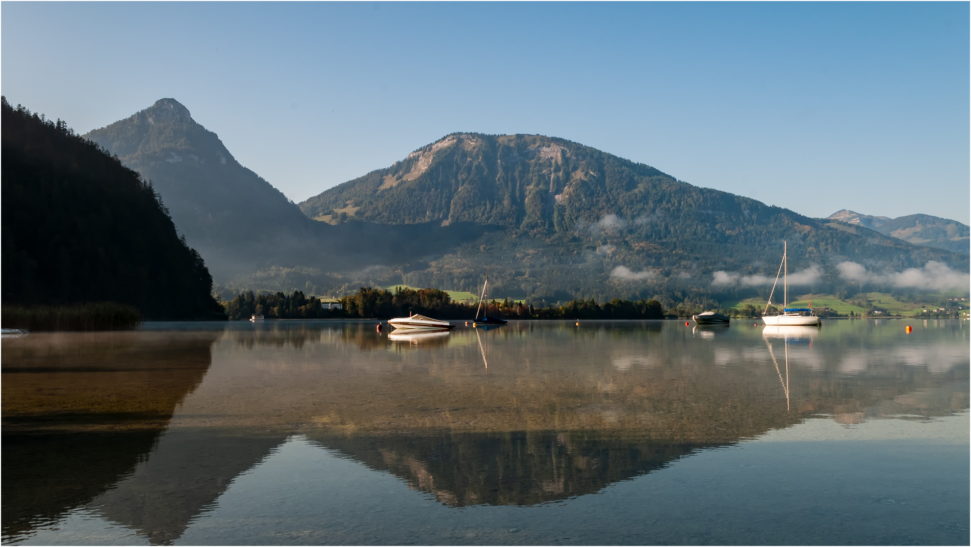 Morgens am Wolfgangsee 