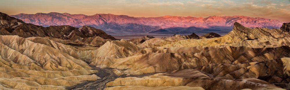 Morgens am Zabriskie Point