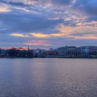 Morgens an der Binnenalster