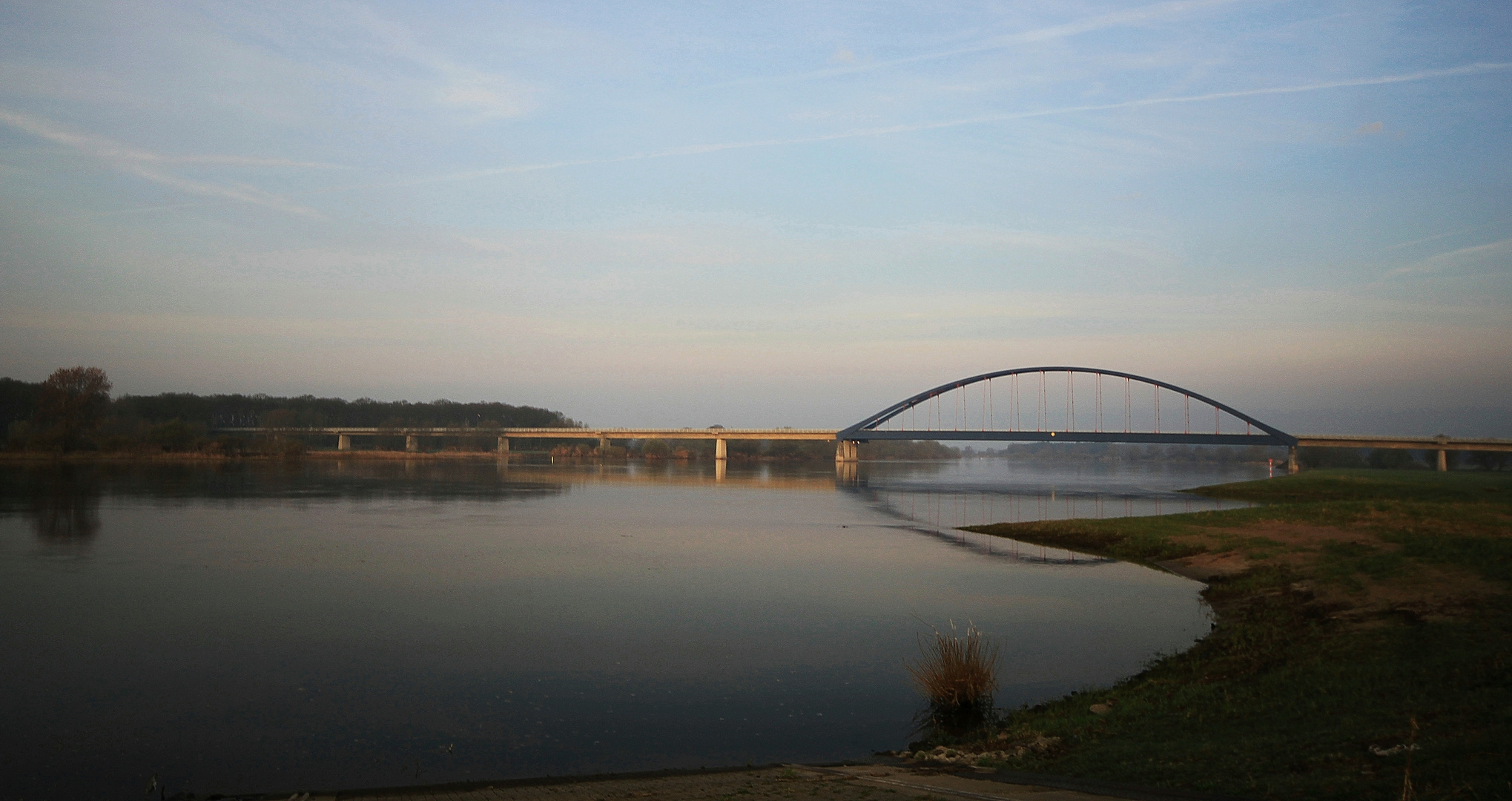  Morgens an der Elbe 