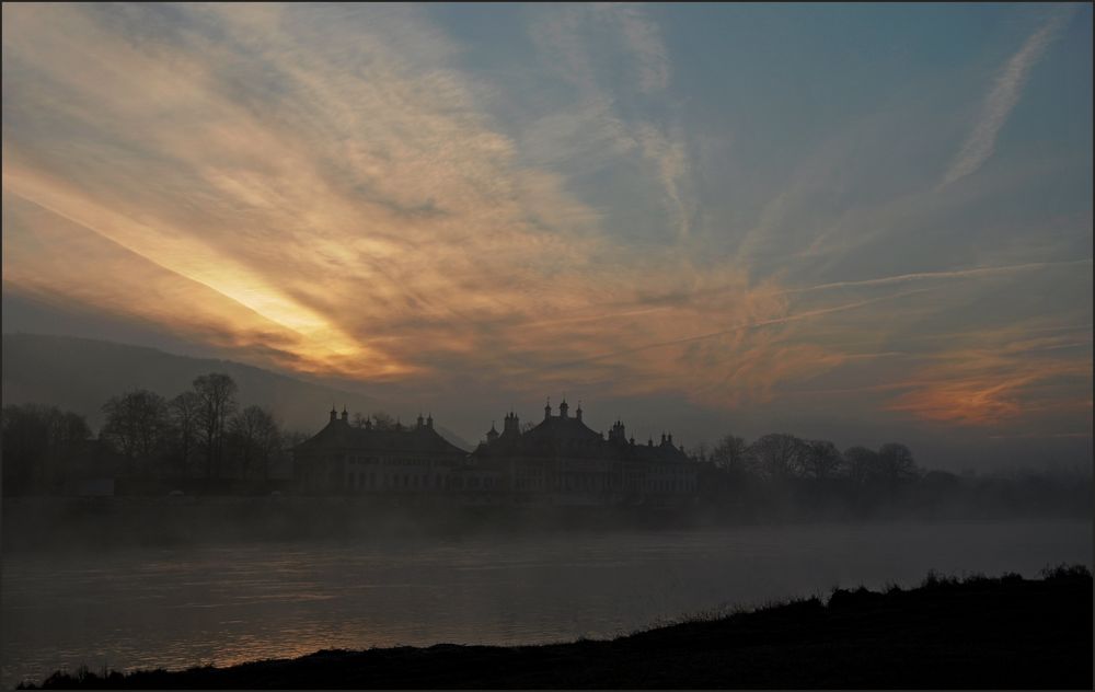 Morgens an der Elbe (2)