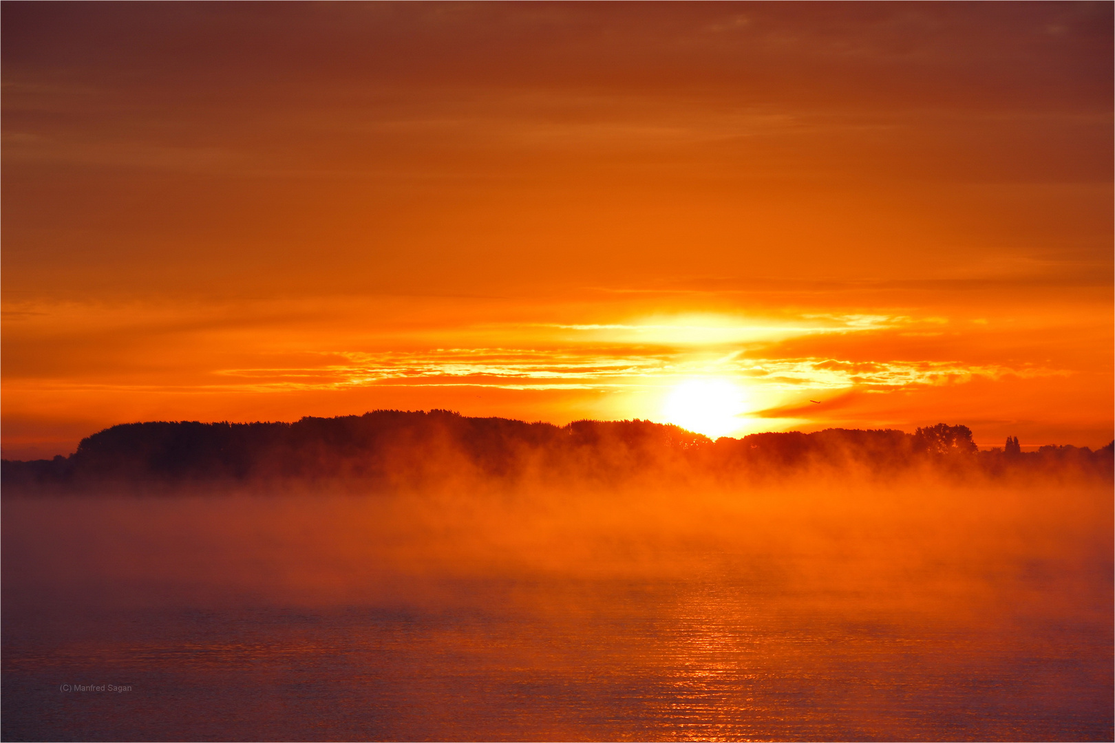 Morgens an der Elbe