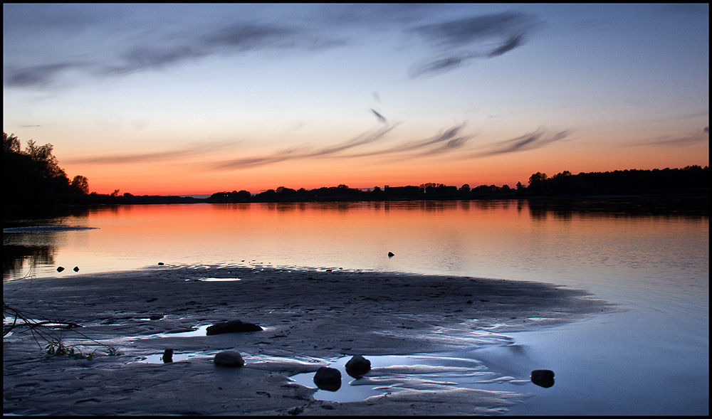 Morgens an der Elbe