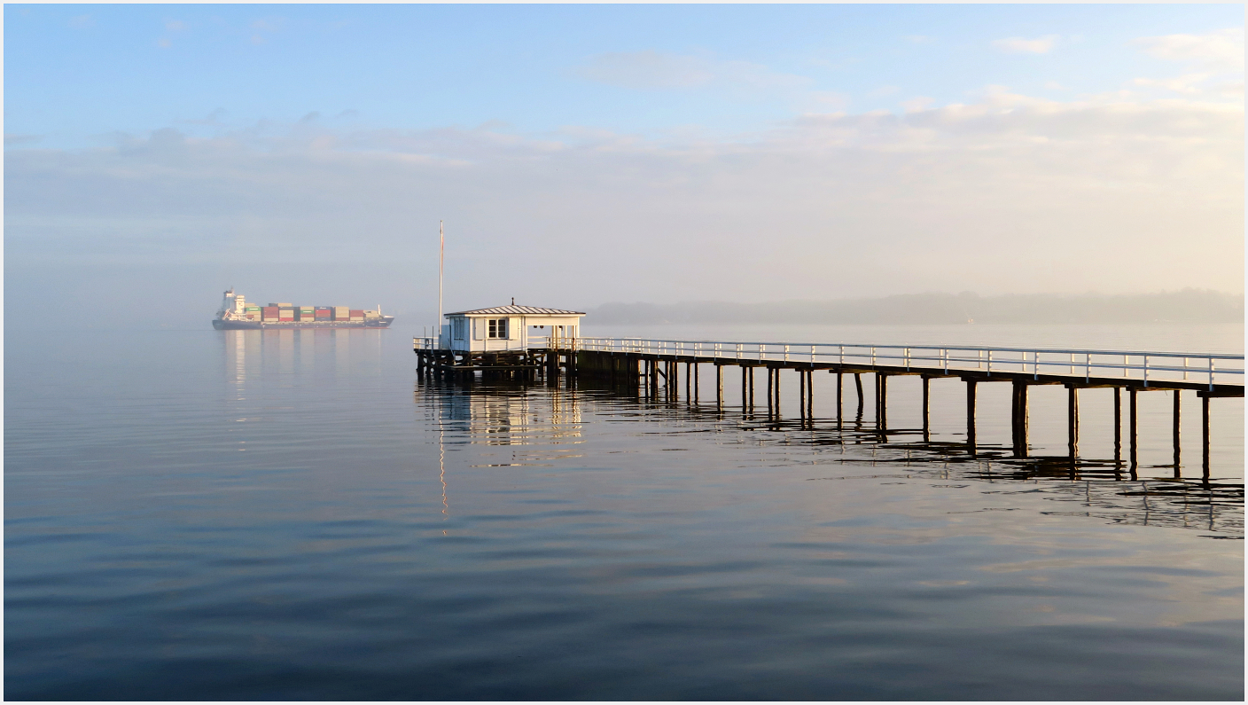 Morgens an der Förde