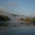 Morgens an der Fulda bei Wilhelmshausen