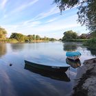 Morgens an der Havel in Strodehne