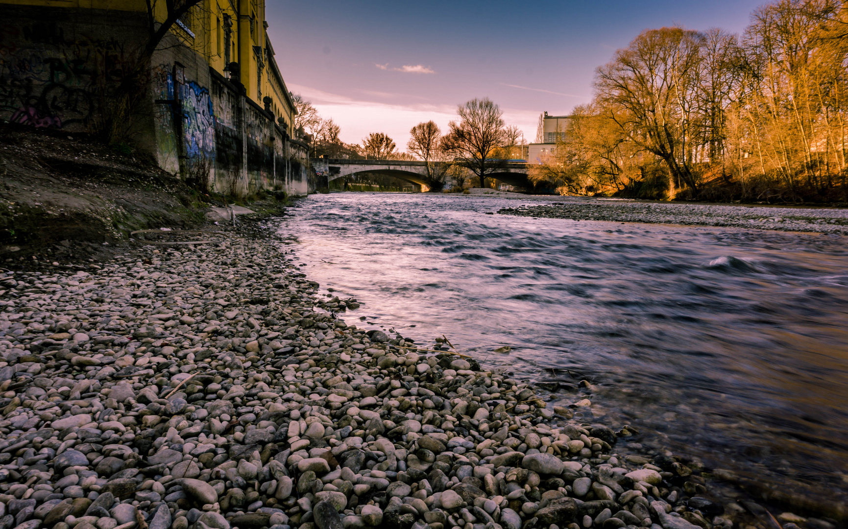 Morgens an der Isar