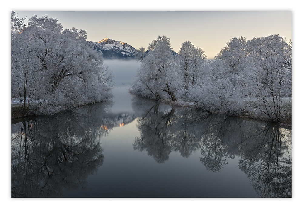 Morgens an der Loisach...