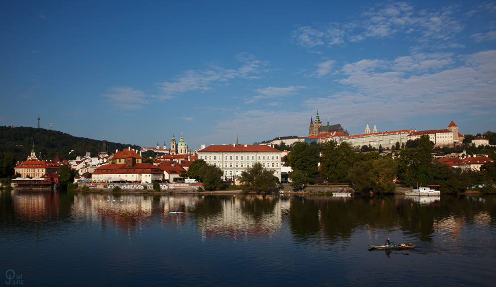 Morgens an der Moldau