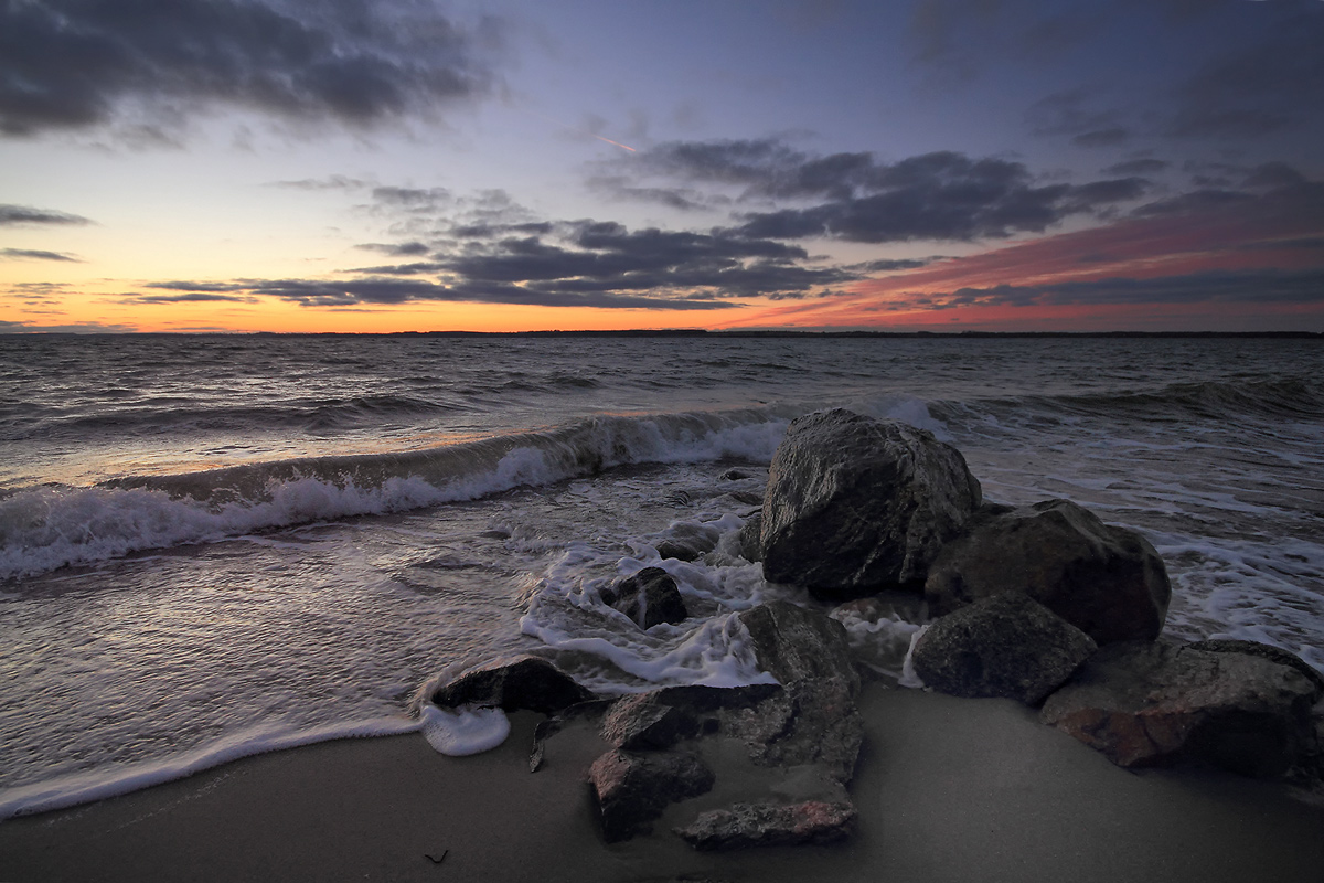 Morgens an der Ostsee