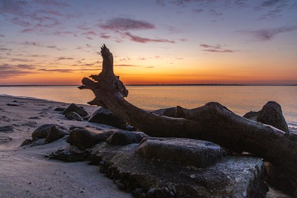 Morgens an der Ostsee