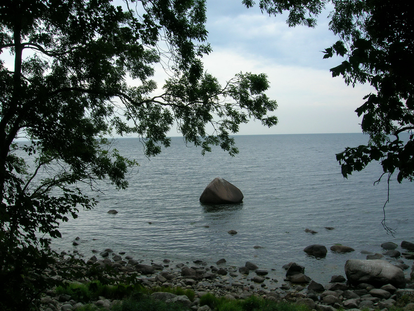 Morgens an der Ostsee