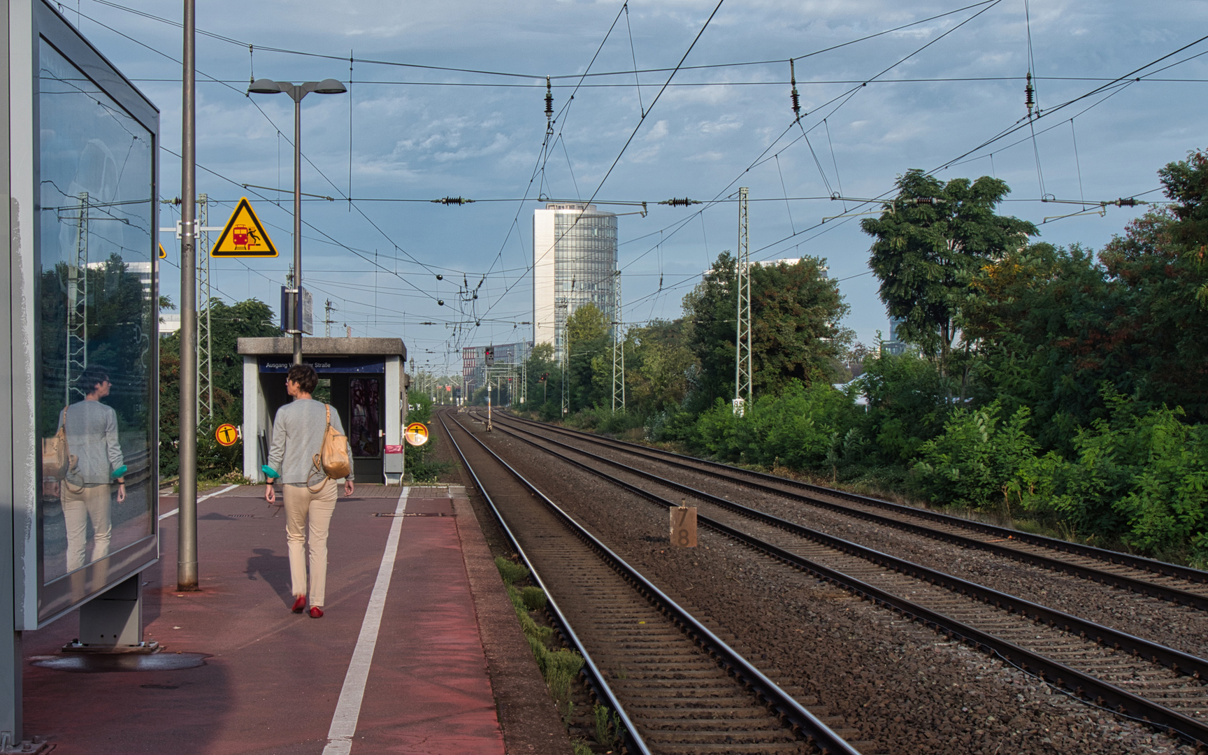 Morgens an der Völklinger Straße