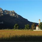 Morgens an der Wallfahrtskirche St. Coloman