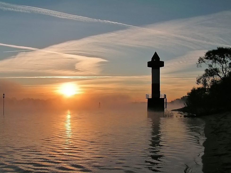 Morgens an der Weser 3