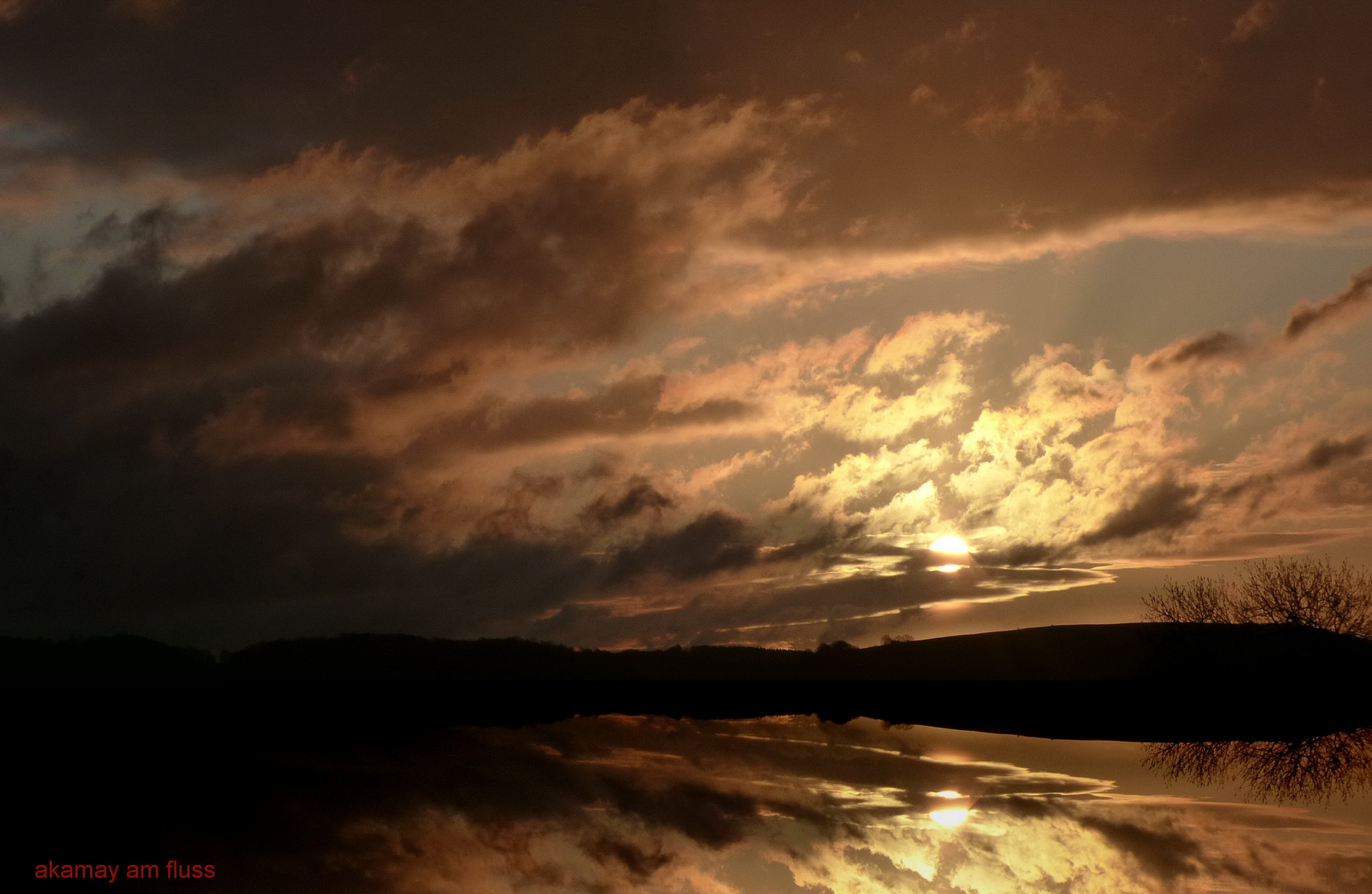 Morgens an der Weser