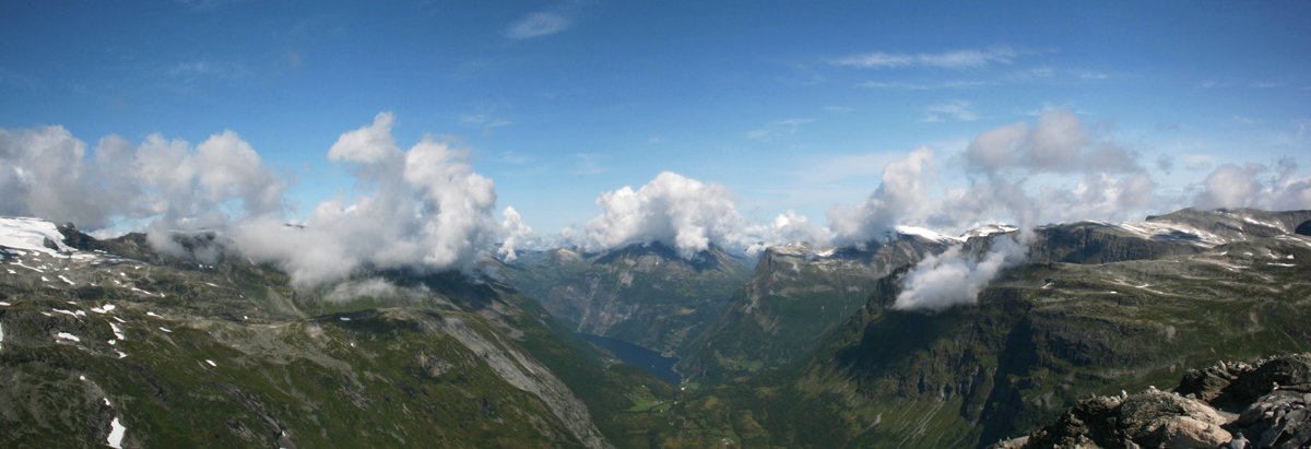 Morgens auf Dalsnibba