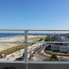 morgens auf dem Balkon, Warnemünde