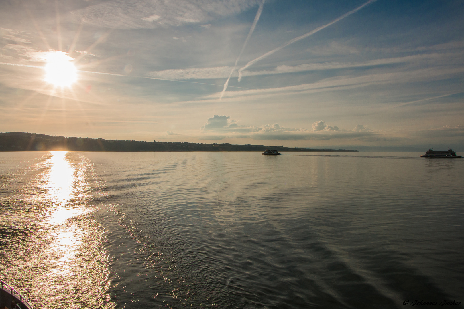 Morgens auf dem Bodensee