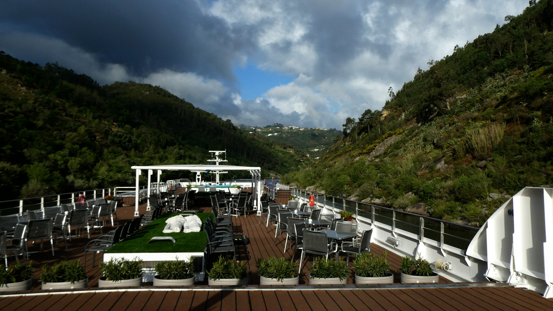 morgens auf dem Douro / Portugal