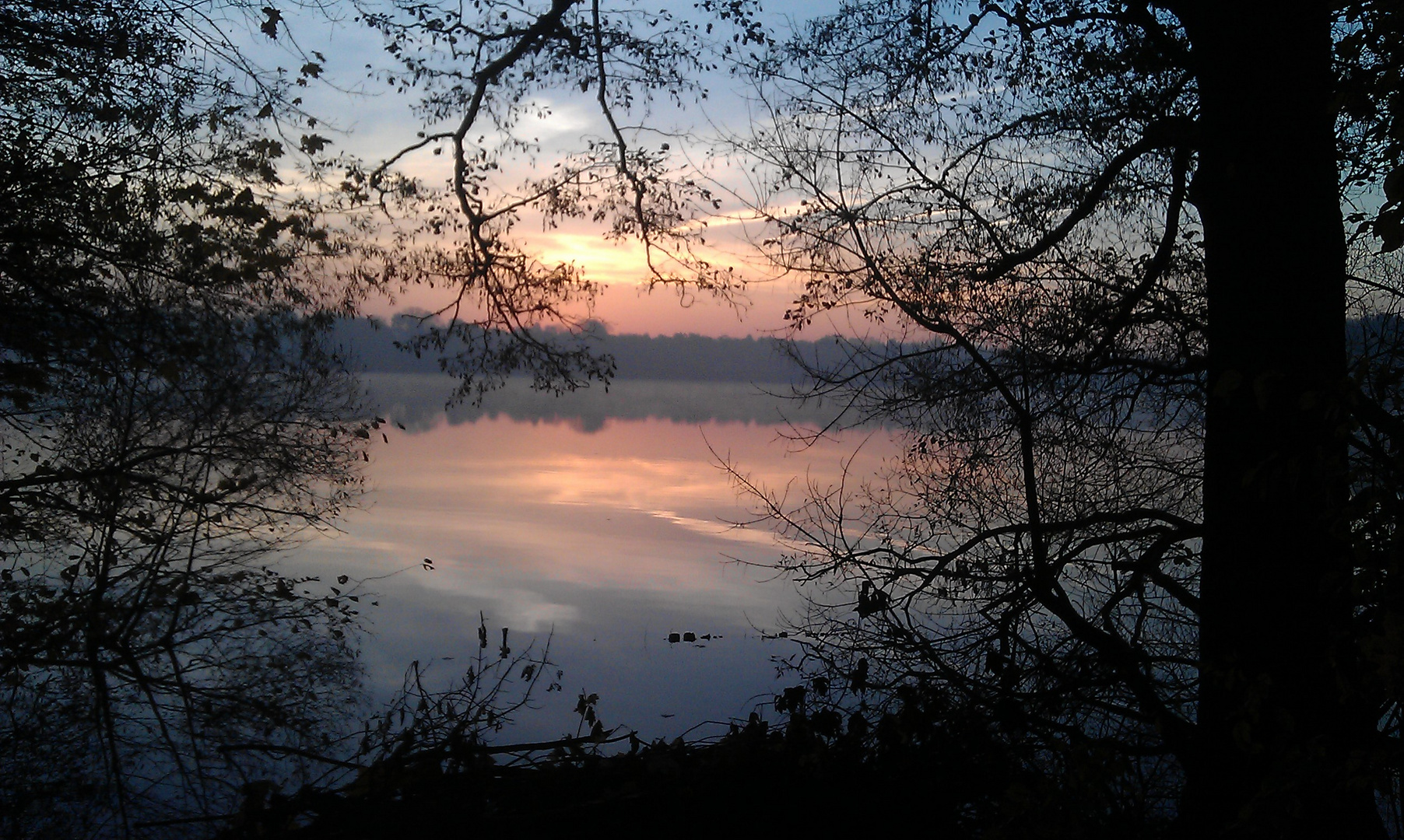 Morgens ... auf dem Heimweg an der Havel 01