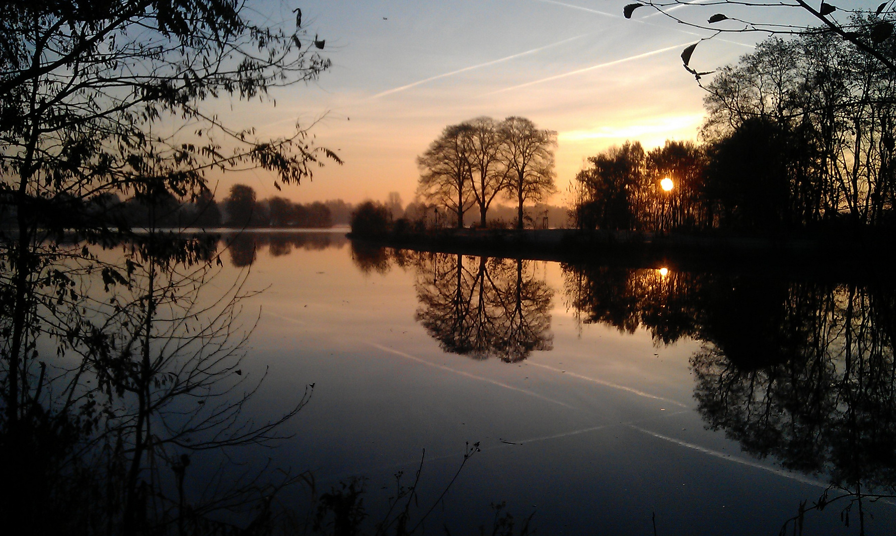 Morgens ... auf dem Heimweg an der Havel 02