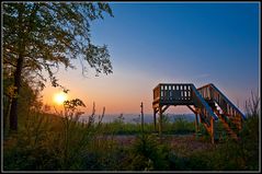 Morgens auf dem "Höhenflug"