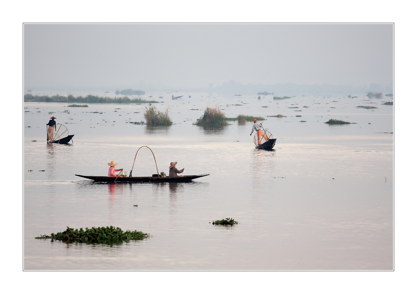 Morgens auf dem Inle-See