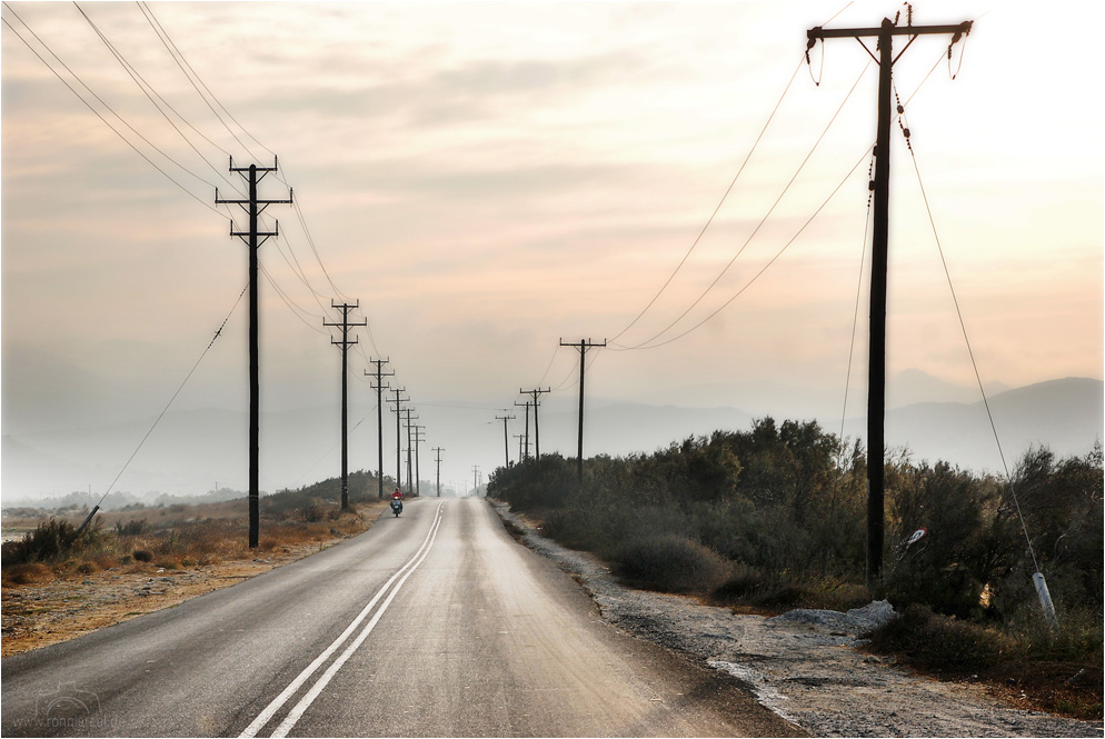 Morgens auf dem Insel-Highway