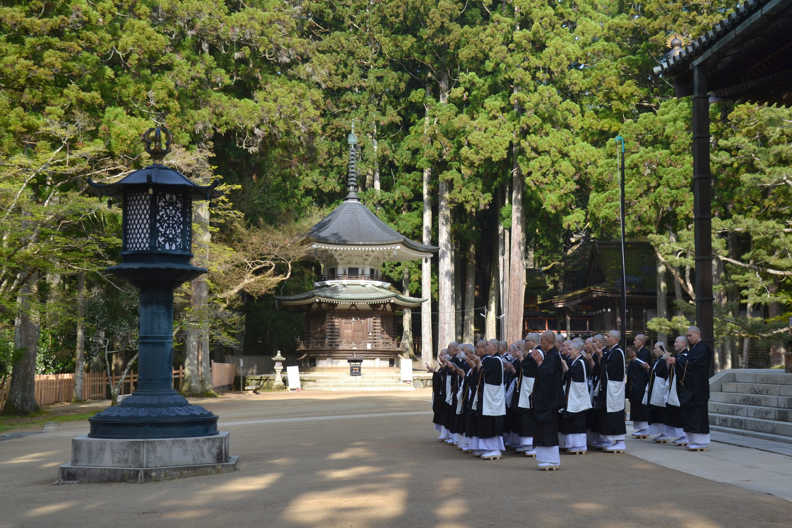 morgens auf dem Koyasan