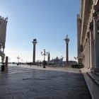 Morgens auf dem Markusplatz