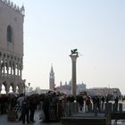 Morgens auf dem Markusplatz