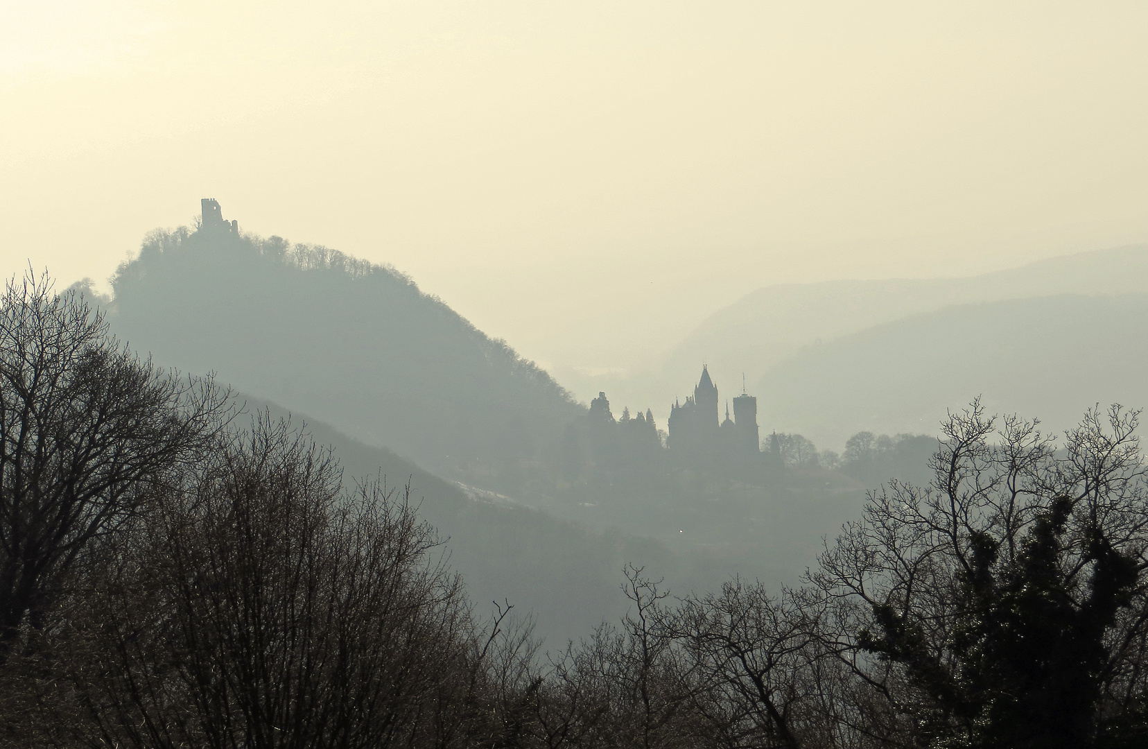 Morgens auf dem Petersberg