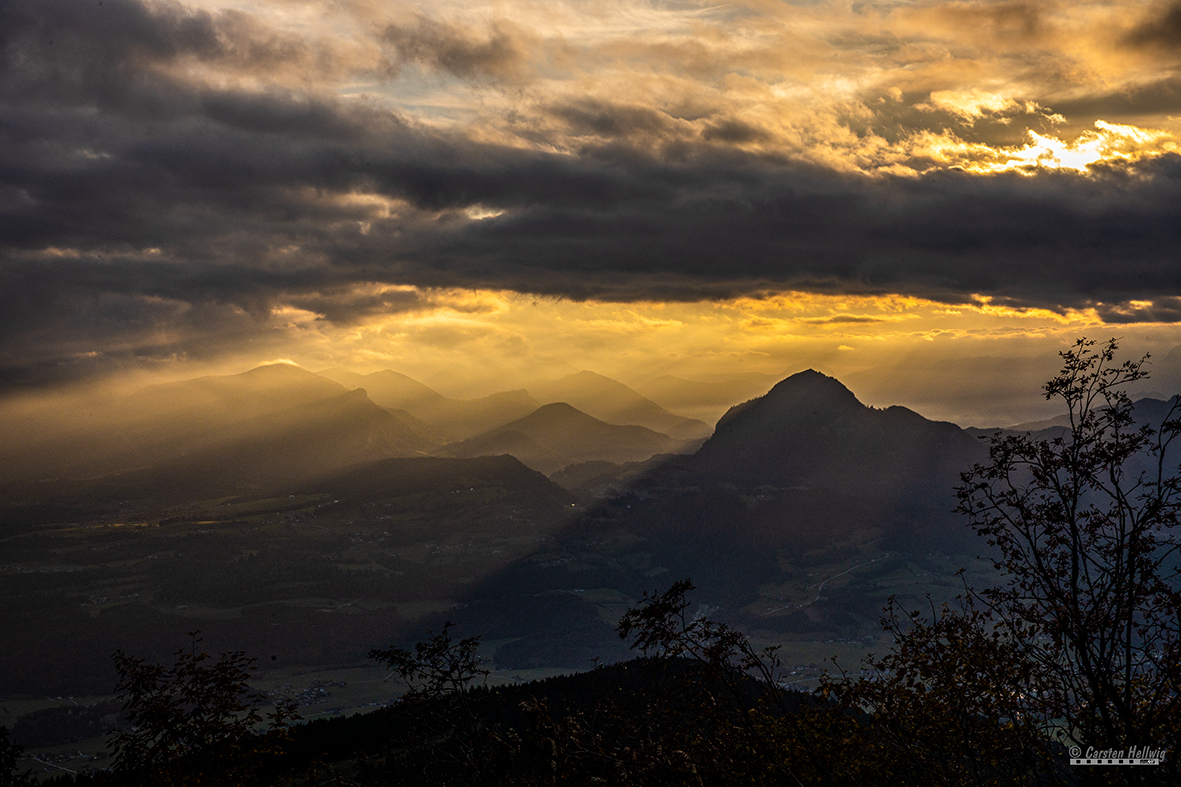 Morgens auf dem Rossfeld