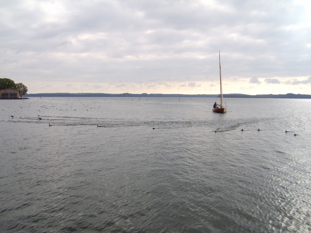 Morgens auf dem Schweriner See