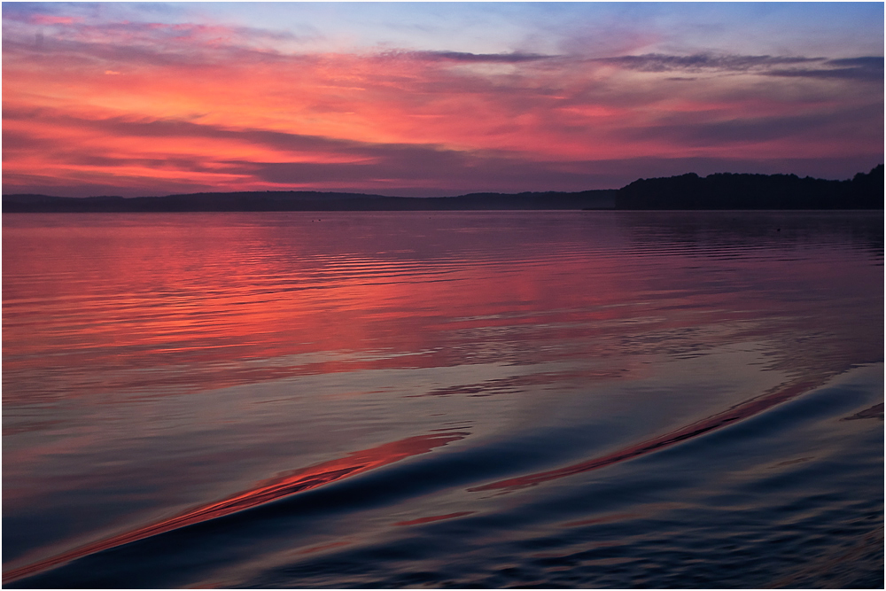 Morgens auf dem See...