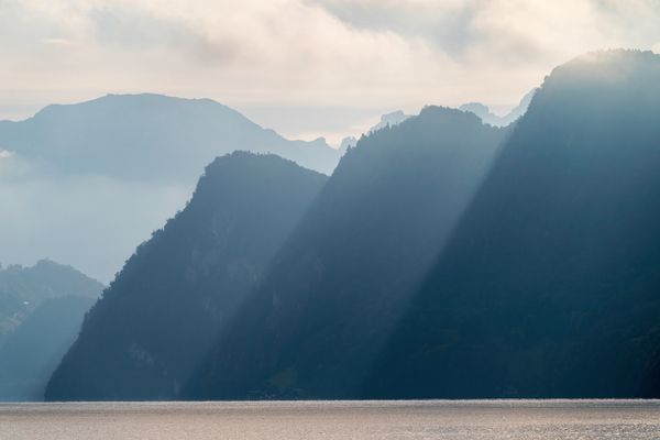 Morgens auf dem Vierwaldstättersee