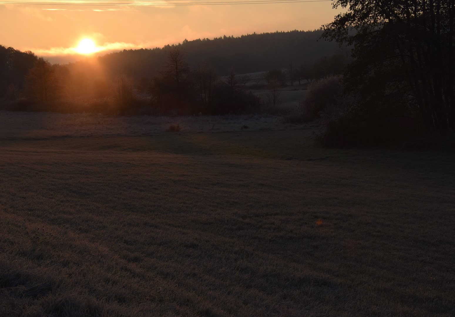 Morgens auf dem weg zur Arbeit