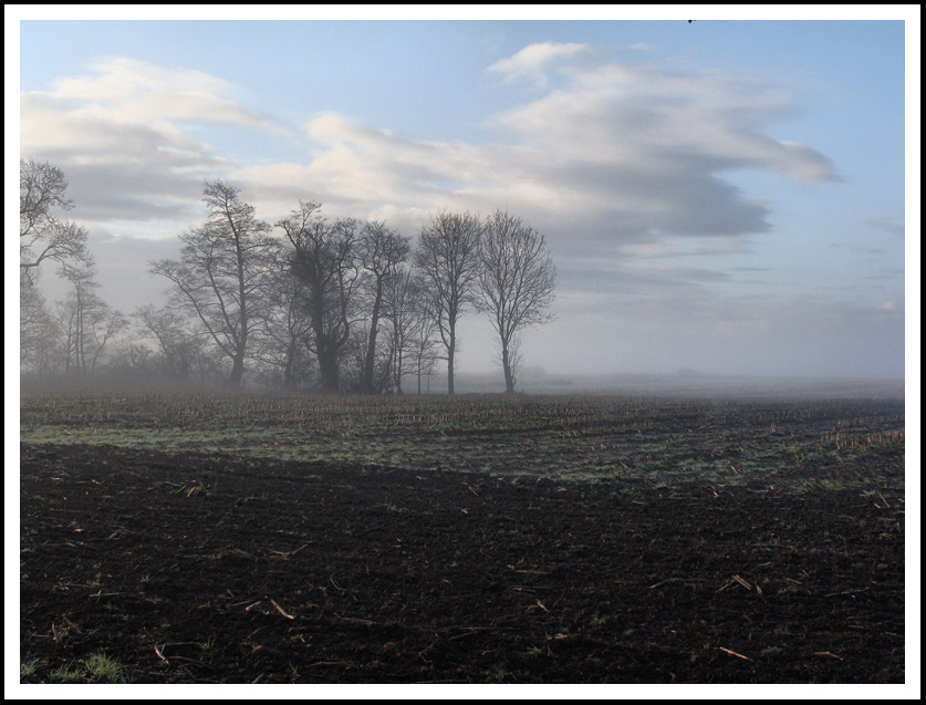 Morgens, auf dem Weg zur Arbeit